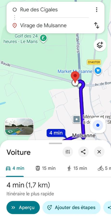 Chambre 24h à 900m du virage de Mulsanne - Chambres d'hôtes Mulsanne