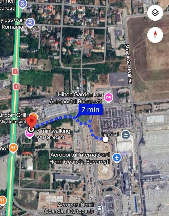 7 min walking to airport - Chambres d’hôtes Otopeni