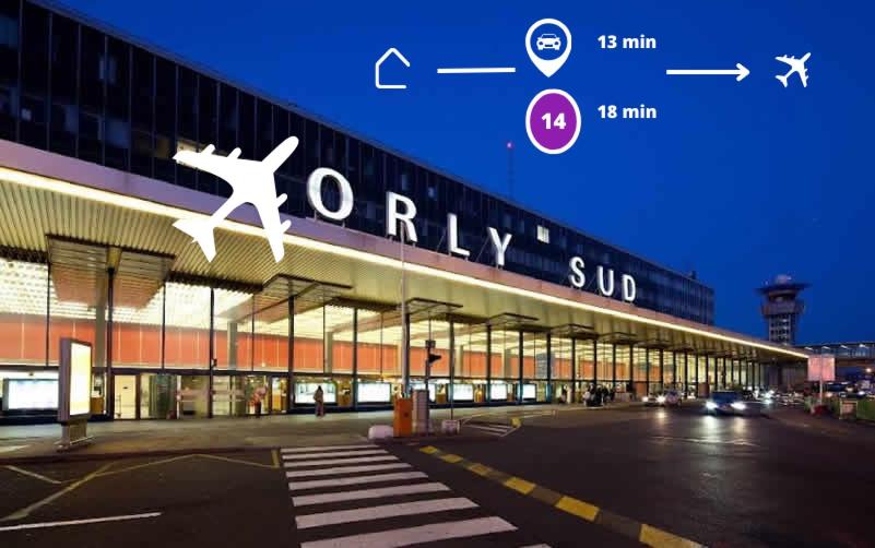 Studio *Sérénité* - B&B Villejuif