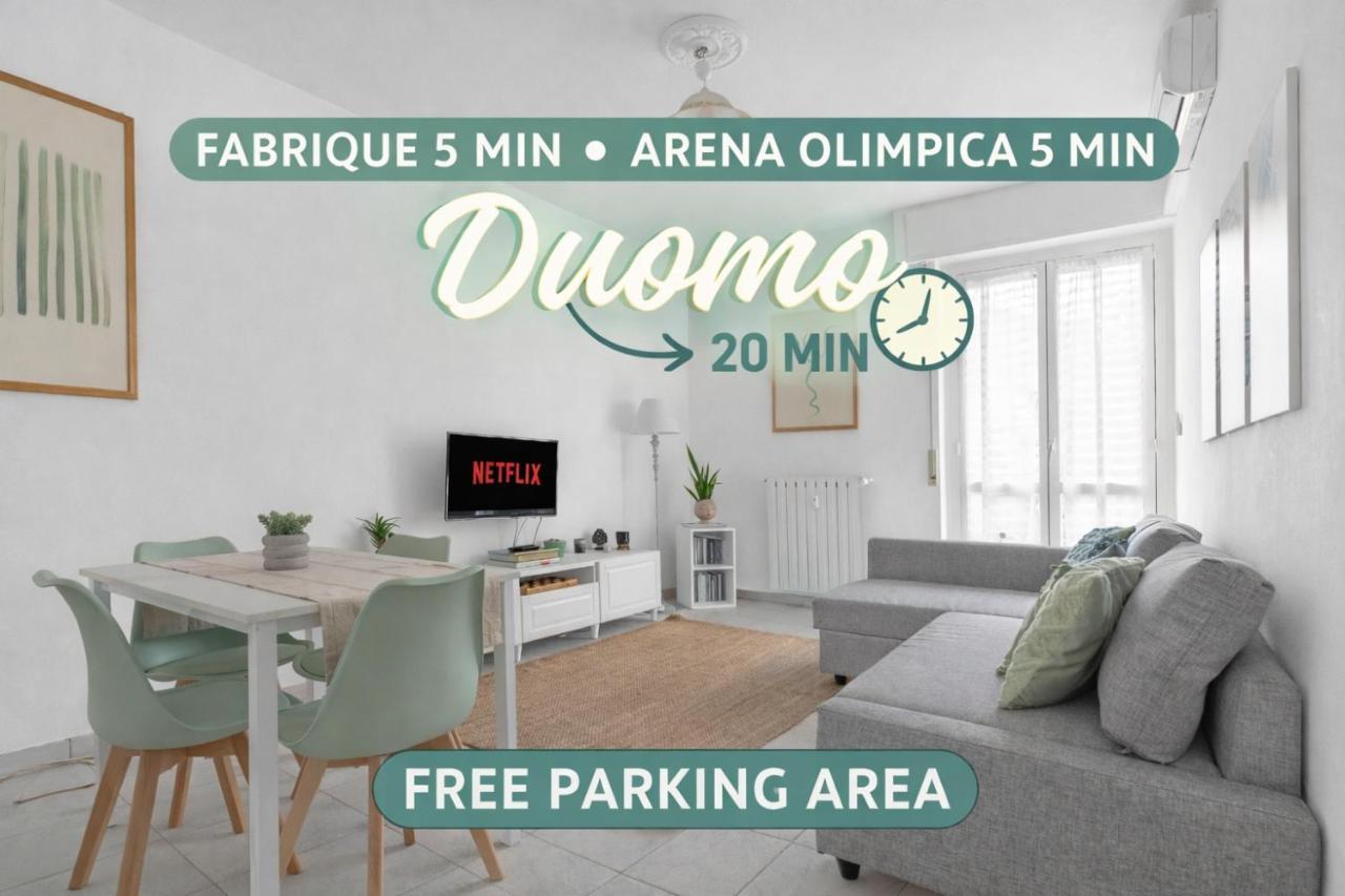 Casa Sibilla - Balcony Apartment, 7min Linate & Arena, Fast WiFi - B&B Milán