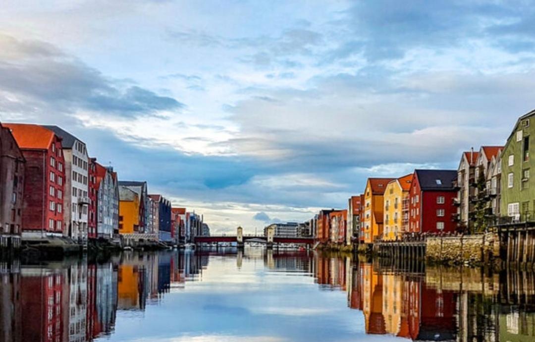 Ny stilren og praktisk leilighet - Chambres d'hôtes Trondheim