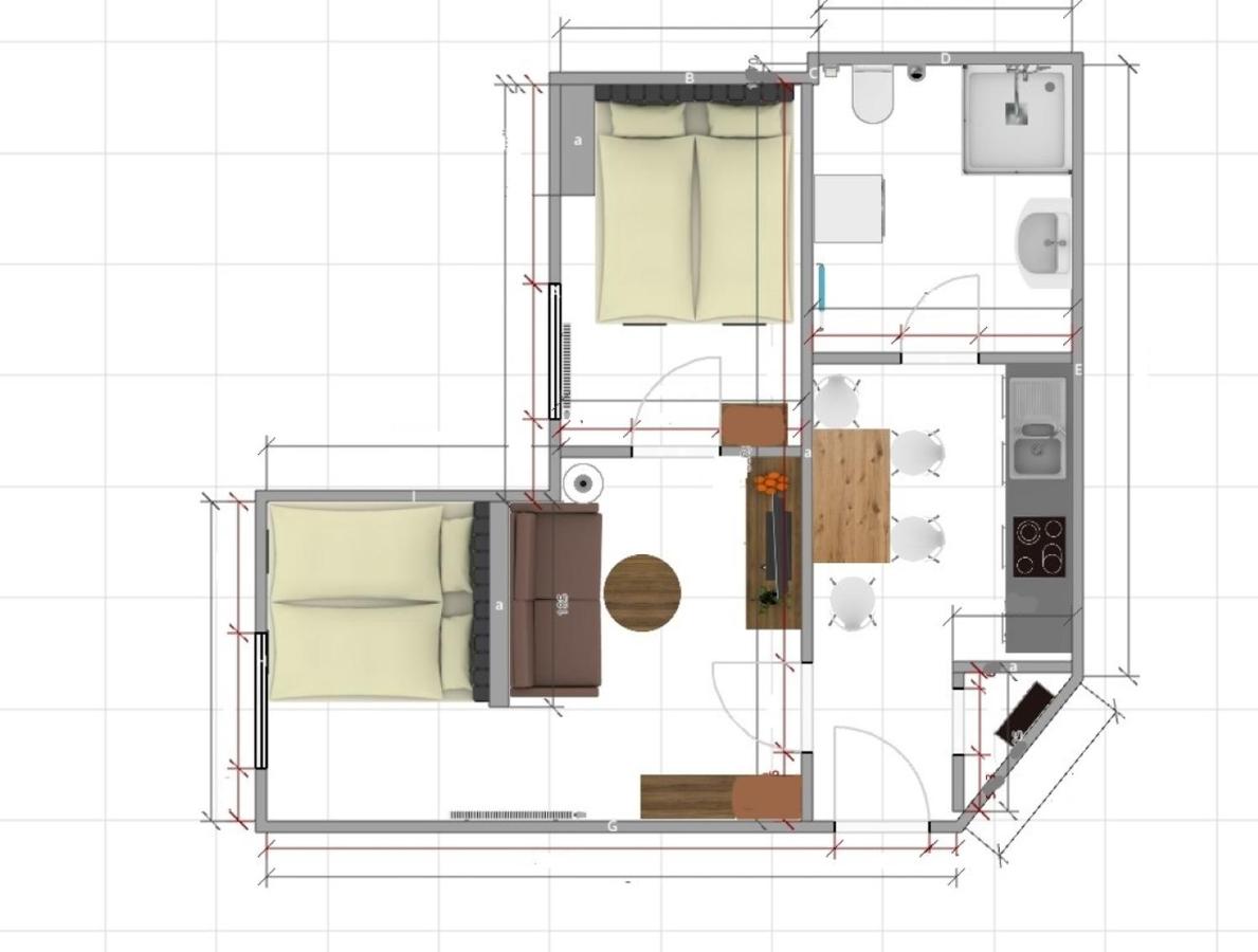 Ferienwohnung ENZIAN - nähe Kapellplatz - öffentlicher Parkplatz - Aufzug - Chambres d'hôtes Altötting