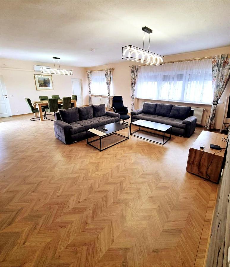 OVER RIVER near FRANKFURT-130 QM-4 ROOMS- 6 BEDS-PARKING-AIR CONDITIONER - Chambres d'hôtes Henneberg