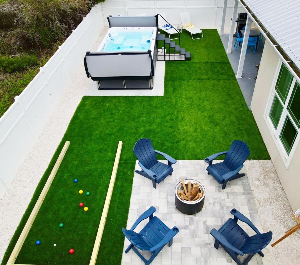 Marlin - 3 Min To Beach - Swim Spa - Fire Pit - Games - B&B Panama City Beach