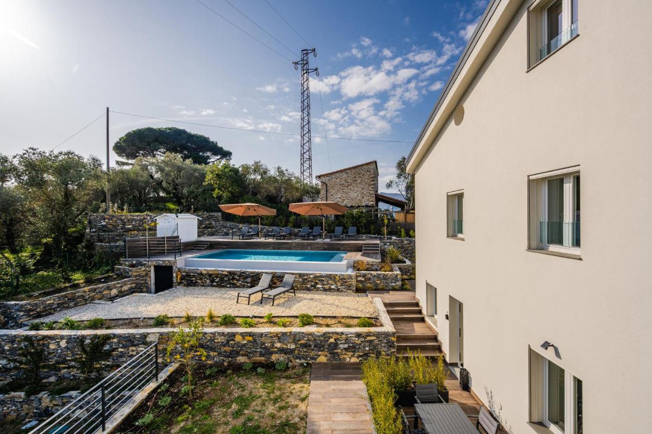 Rapallo - Attico vista mare con terrazza e piscina - Ferienwohnung Rapallo