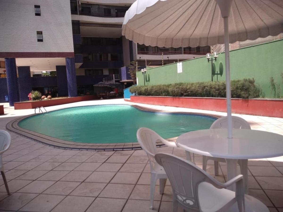 Porto de Iracema Residence - Apto 2 Quartos a 35m da Praia com Piscina e Academia - Chambres d'hôtes Fortaleza