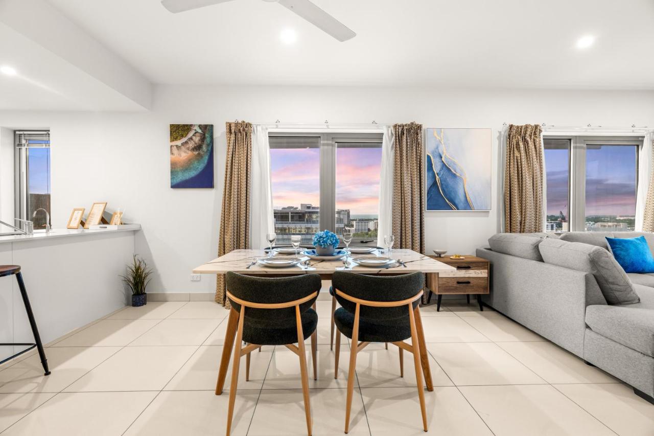 Reef-side Splendour City Vistas - Pool - Workspace - Ferienwohnung Darwin