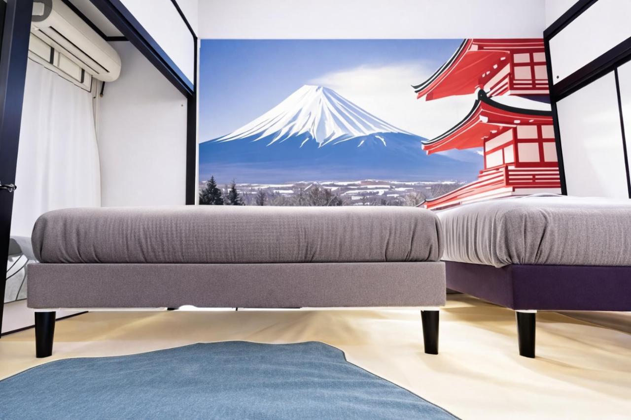 成田空港直通特急駅 羽田空港直通特急駅 貸切露天浴場 東京和風旅館 68インチ映画TV室 近スカイツリー 浅草上野銀座ディズニー高速WiFi 長期割引 東京和屋AOTO - Chambres d’hôtes Tokyo