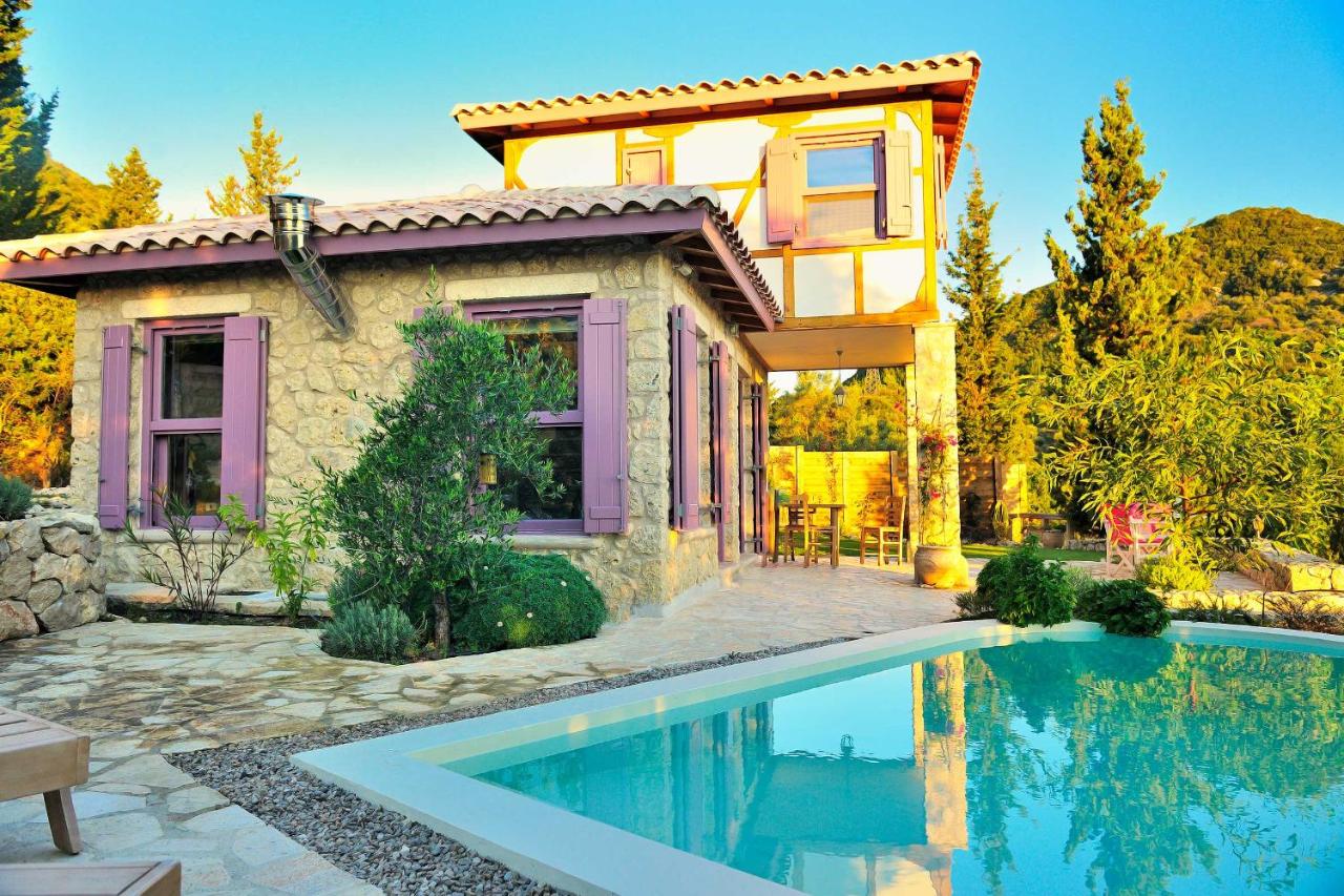 Villa con 1 Camera da Letto e Piscina Privata - Orfeas