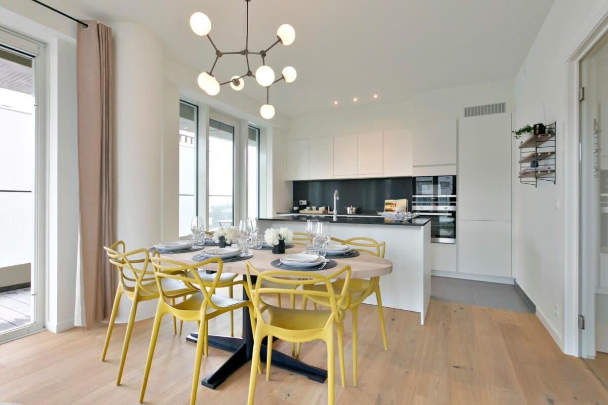 Casiola - Bright, modern apartment with terrace near beach - B&B Ostend