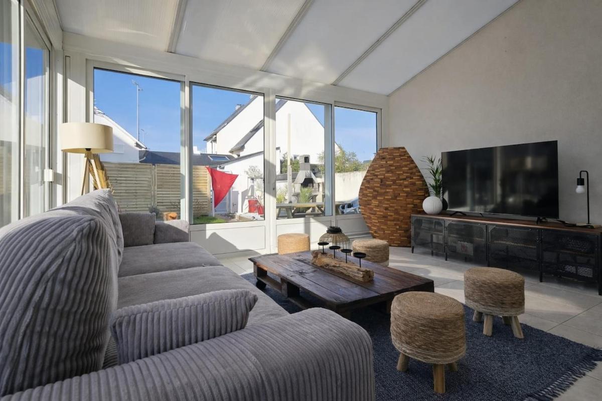 Maison et Dependance 13 pers - Wifi Parking - B&B Quiberon