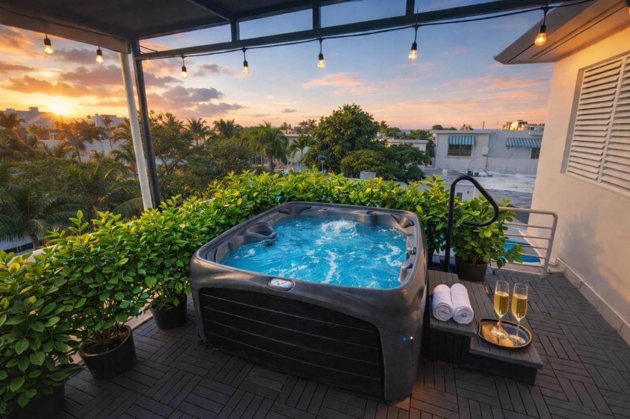 Ocean Park 3BDR 2b Hot tub-Terrace Riviera Villa - B&B San Juan