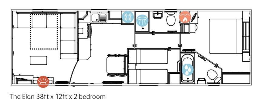 Althea Holiday Caravan, West Sands - Chambres d'hôtes Selsey