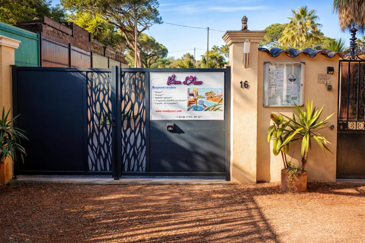 Maison - Plage de la Nartelle - Piscine partagée - Parking - BBQ - calme & détente au Rêve D'Azur- Check-in 17h- 20h maximum - Chambres d'hôtes Sainte-Maxime