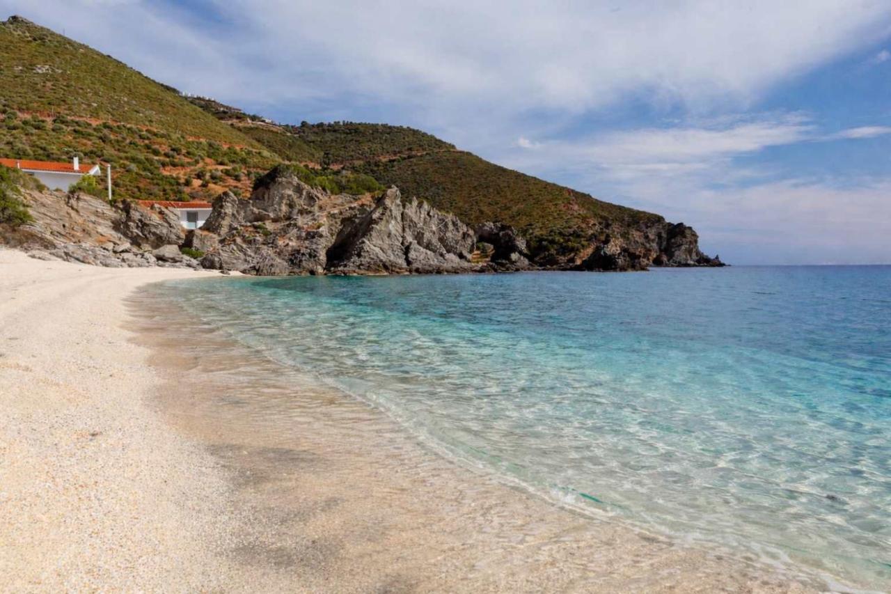 Nireos Coast Evia - Panoramic Seaview Gem - B&B Áno Váthia