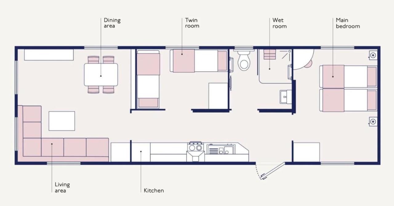 Marie Easy Escape- Accessible - Ferienwohnung Selsey