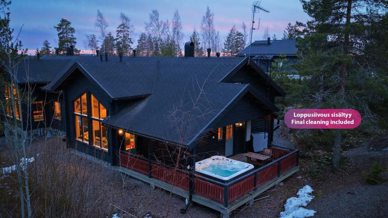 Villa Kotkanpesä 1 - 12hlö, Himos Länsihuippu Ski-inout - Chambres d'hôtes Jämsä