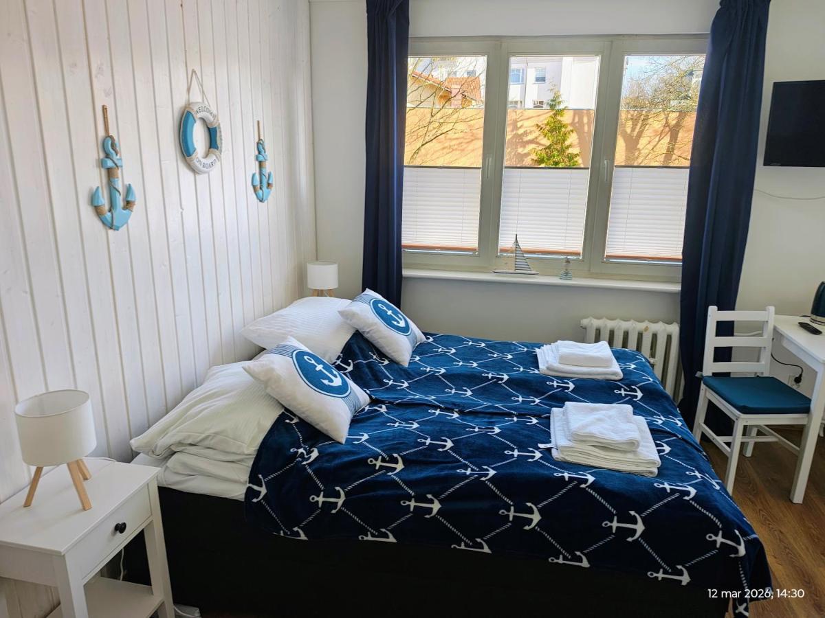 Gryfhaus - Apartament Admiralski, blisko plaży, styl marynistyczny, 19 m2, 2 - 4 osoby - Chambres d'hôtes Międzyzdroje