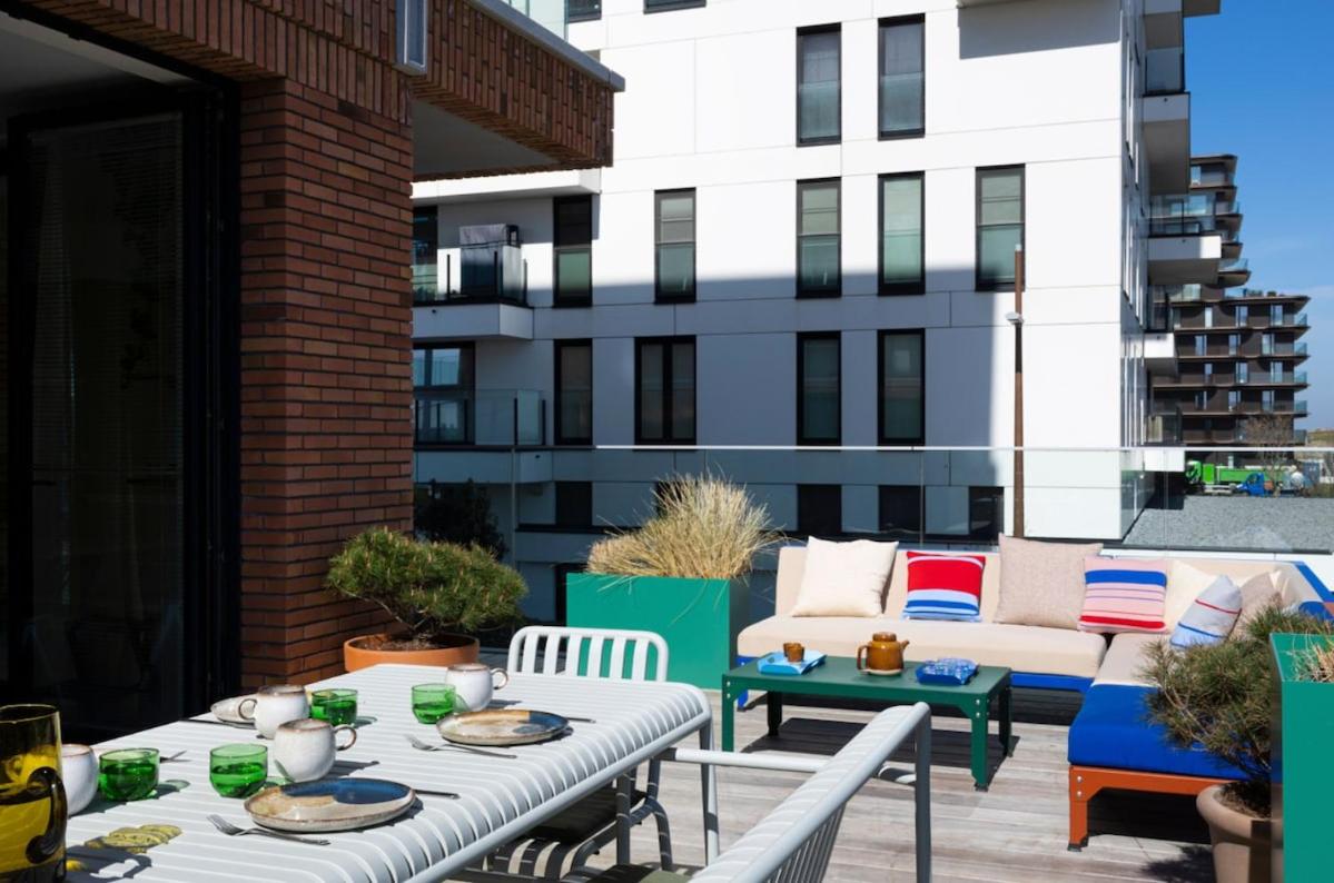 Luxueus appartement met groot terras - B&B Ostende
