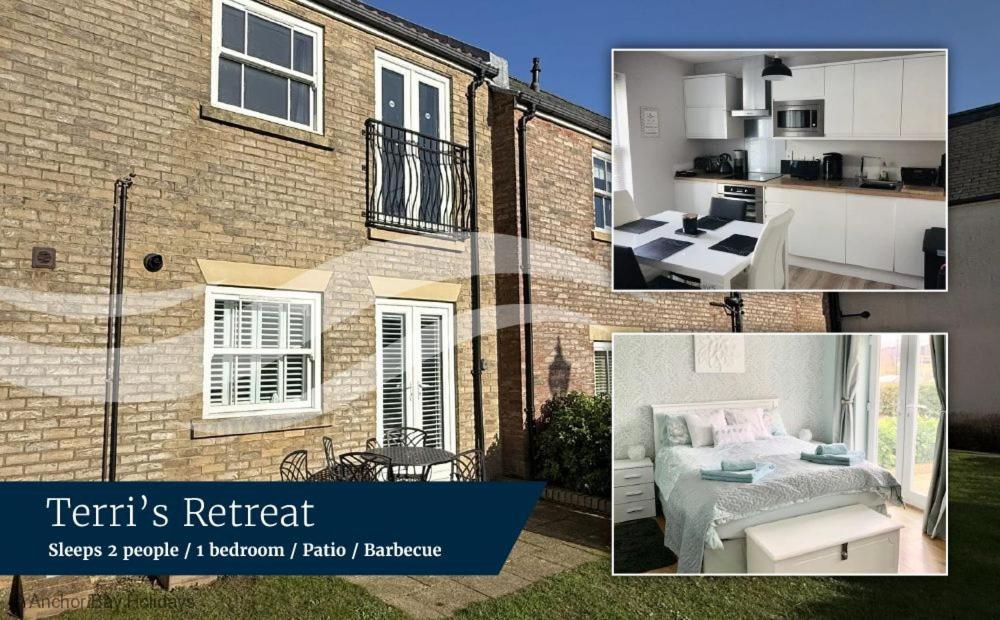 Terris Retreat - Part of the The Bay Filey Holiday Village with pool, gym and direct beach access, pub, restaurant, tennis and meadows walks - B&B Filey