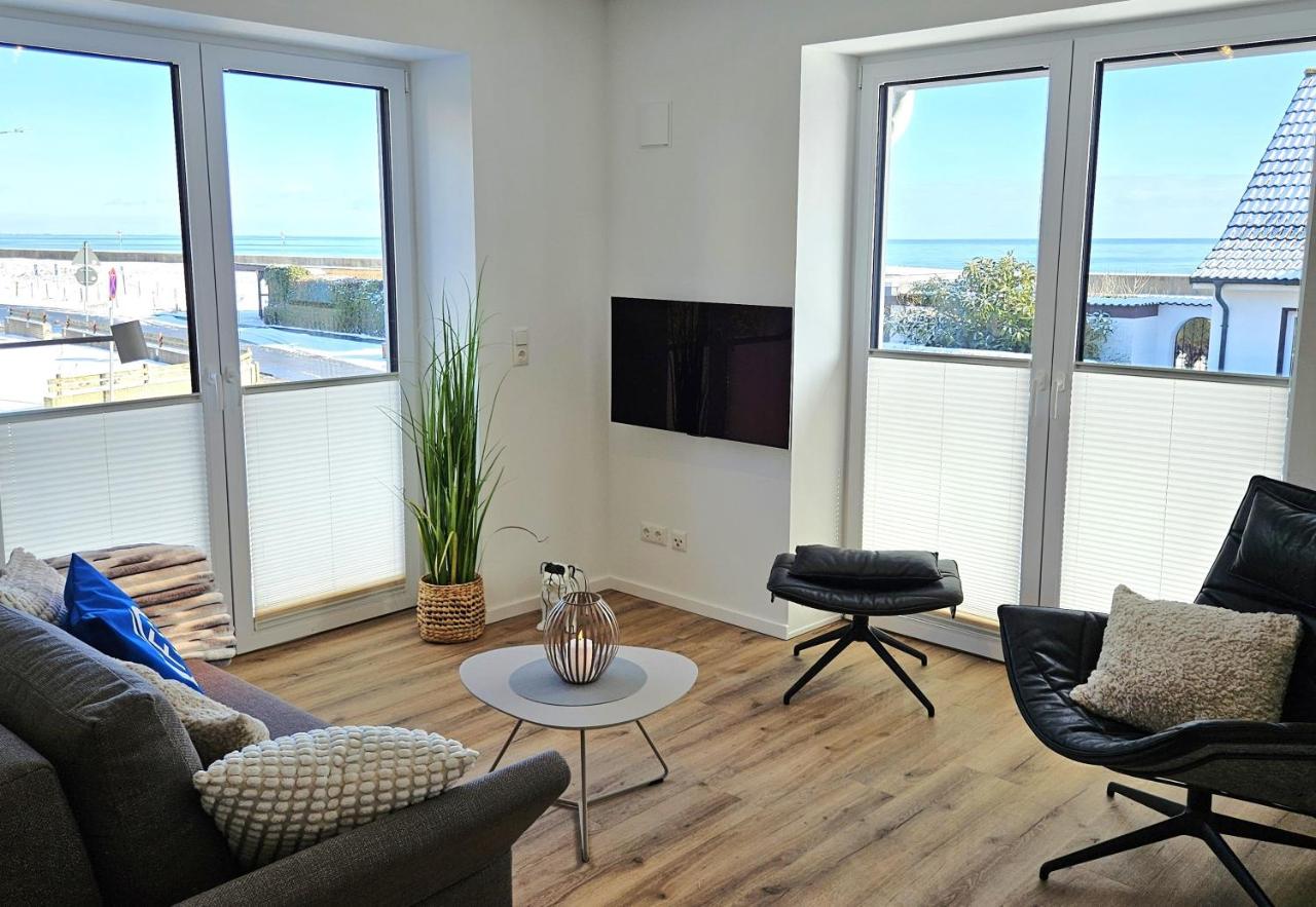 FeWo "KüstenWind Whg1" Meerblick - Chambres d'hôtes Dahme
