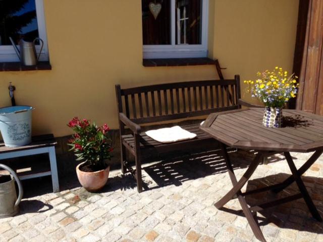Johannishof Oybin Ferienwohnung mit Kamin & Blockstube - Ferienwohnung Oybin