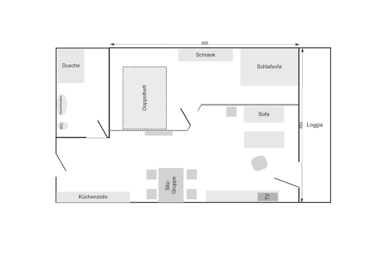 Ferienwohnung L254 an der Ostsee - B&B Preußling