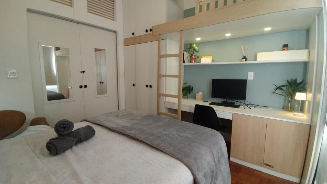 Studio design no Flamengo metrô e praia próximos - B&B Rio de Janeiro