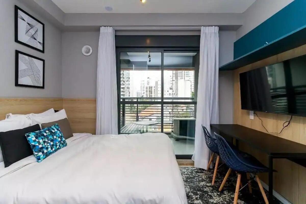 Studio 618 HMB Metrô Brooklin s/garagem - B&B San Paolo