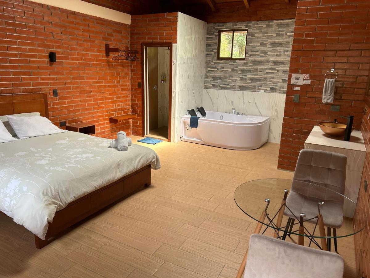 Chambre de Luxe Double ou Lits Jumeaux avec Baignoire Spa