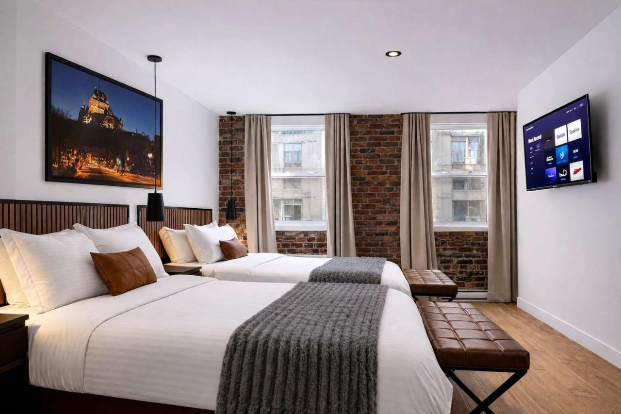 Room with 2 Queen-Size Beds Downtown Quebec City - B&B Québec