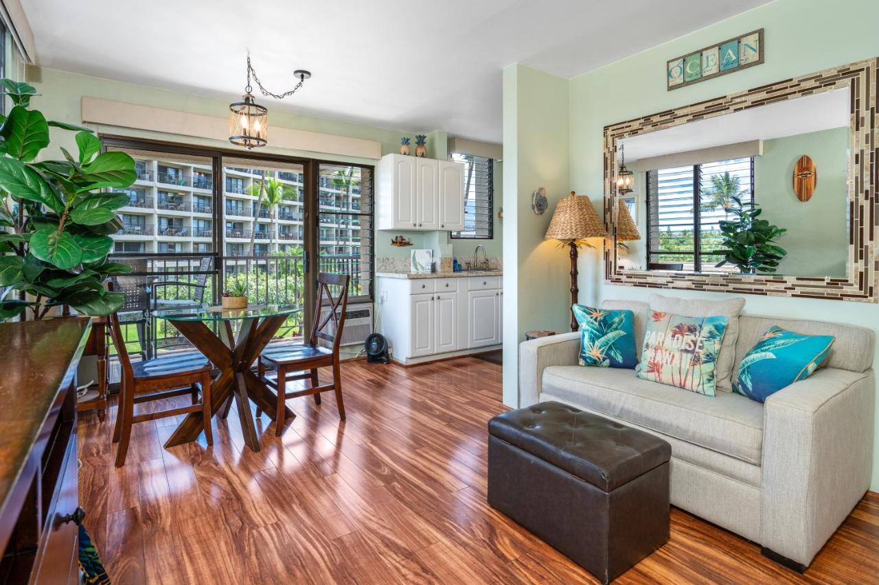 Kihei Akahi #C-520 Tastefully Updated, Corner Studio on 5th Floor, A/C - B&B Wailea
