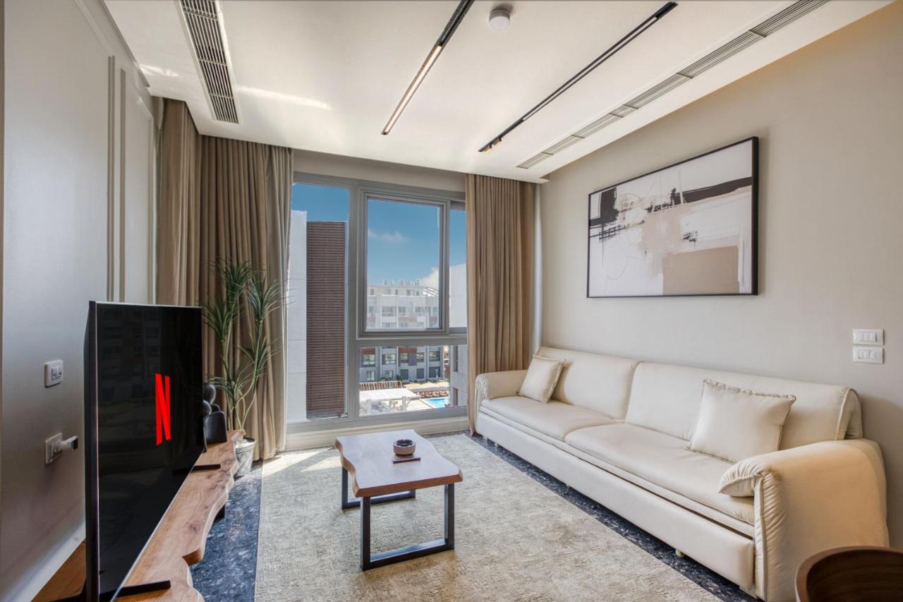 JW-Marriott Luxurious 1-BR Suite at New Cairo - Bed and Breakfast Caïro