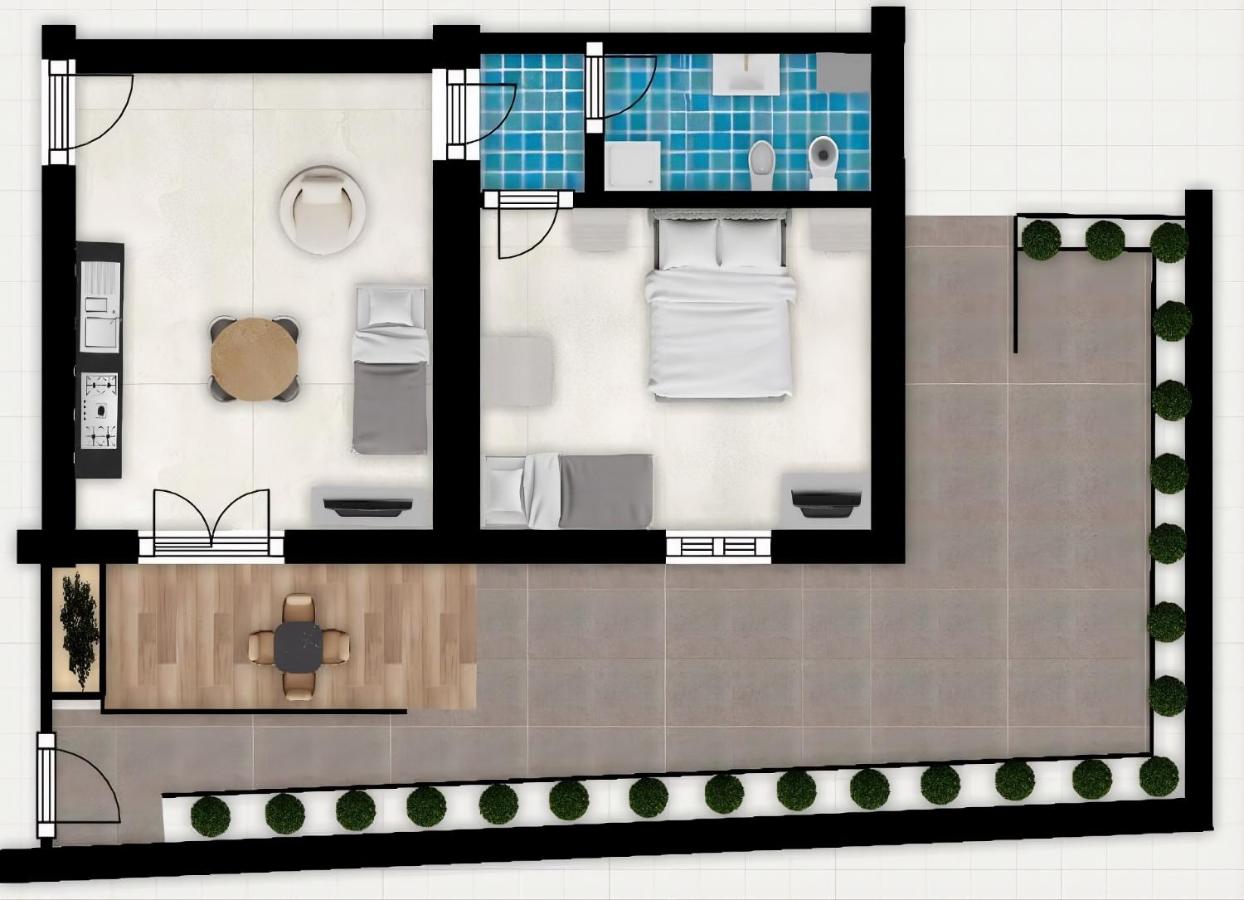 Appartamento con 1 Camera da Letto