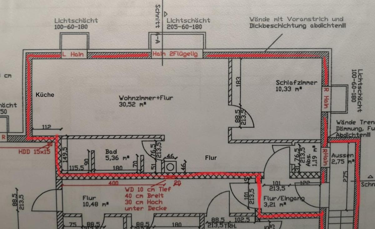 Gemütliche und helle Souterrainwohnung, 50 qm - B&B Forstern