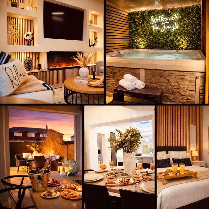 Tudor Hot Tub Family House - B&B Lytham St Annes