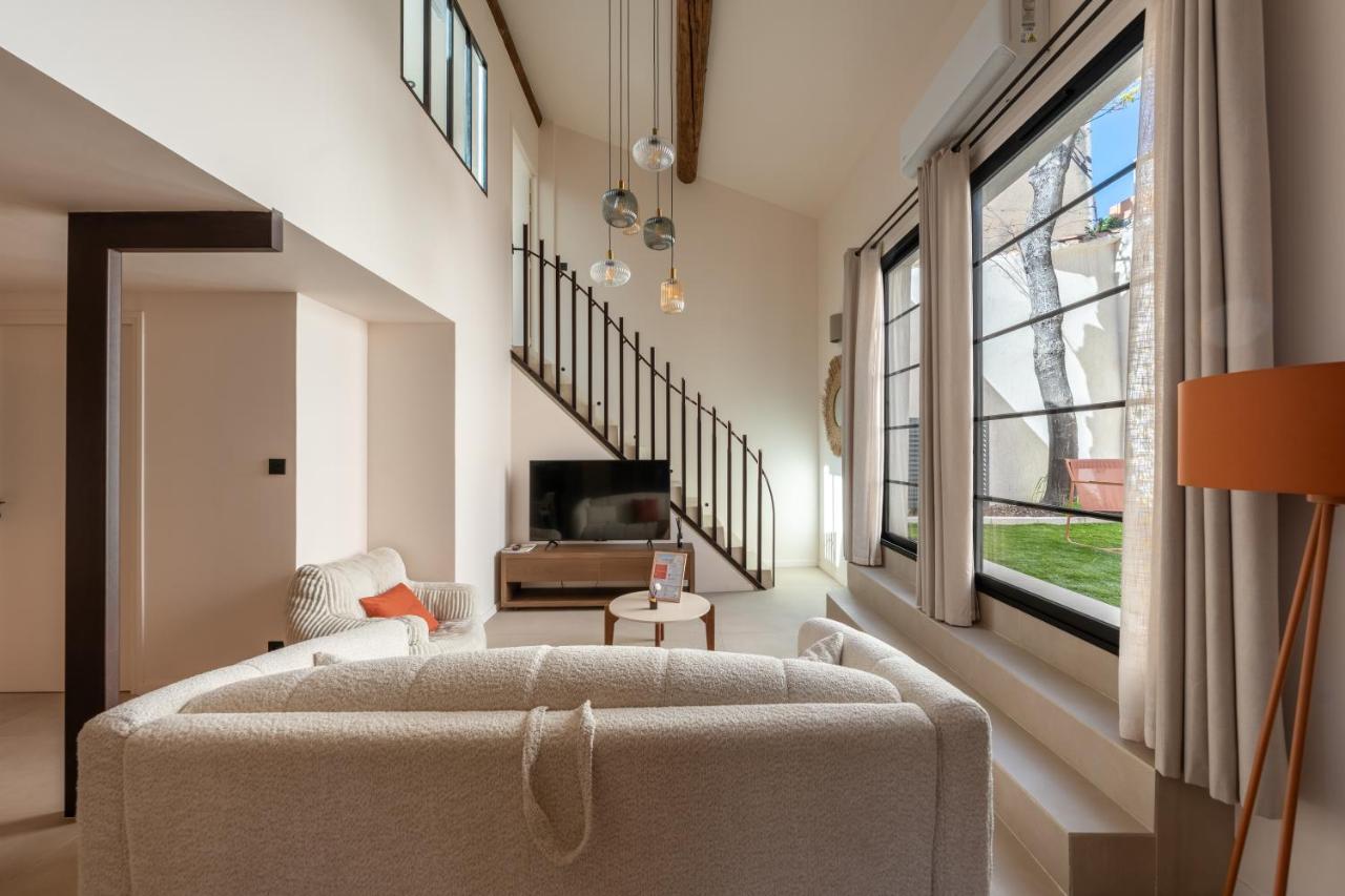Appartement 2 chambres avec jardin privatif - centre d'Aix-En-Provence - B&B Aix-en-Provence