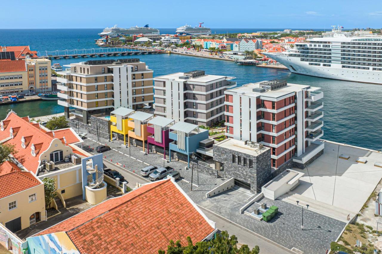 The Wharf 1D city harbor apartment in downtown Willemstad - Chambres d'hôtes Willemstad