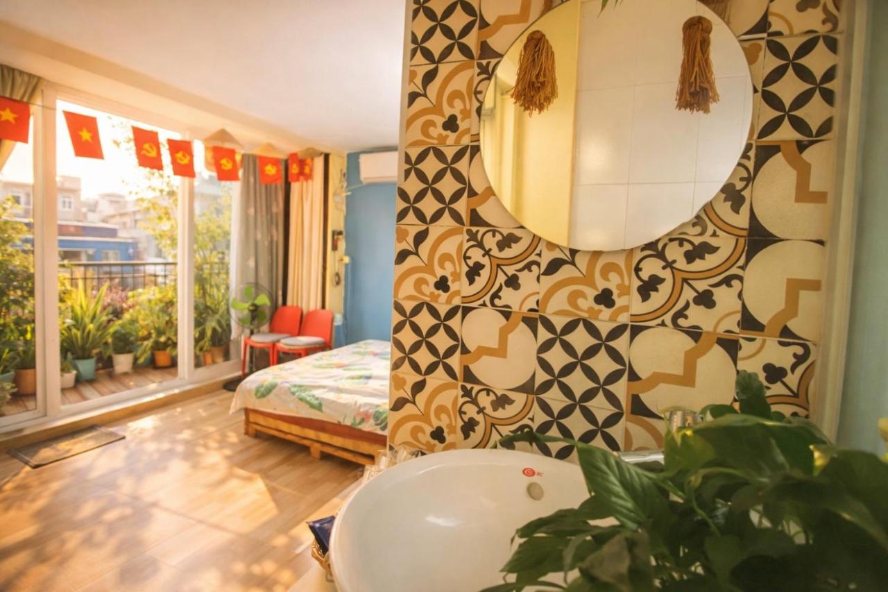 Luna Old Quarter Home - Balcony - B&B Hanói