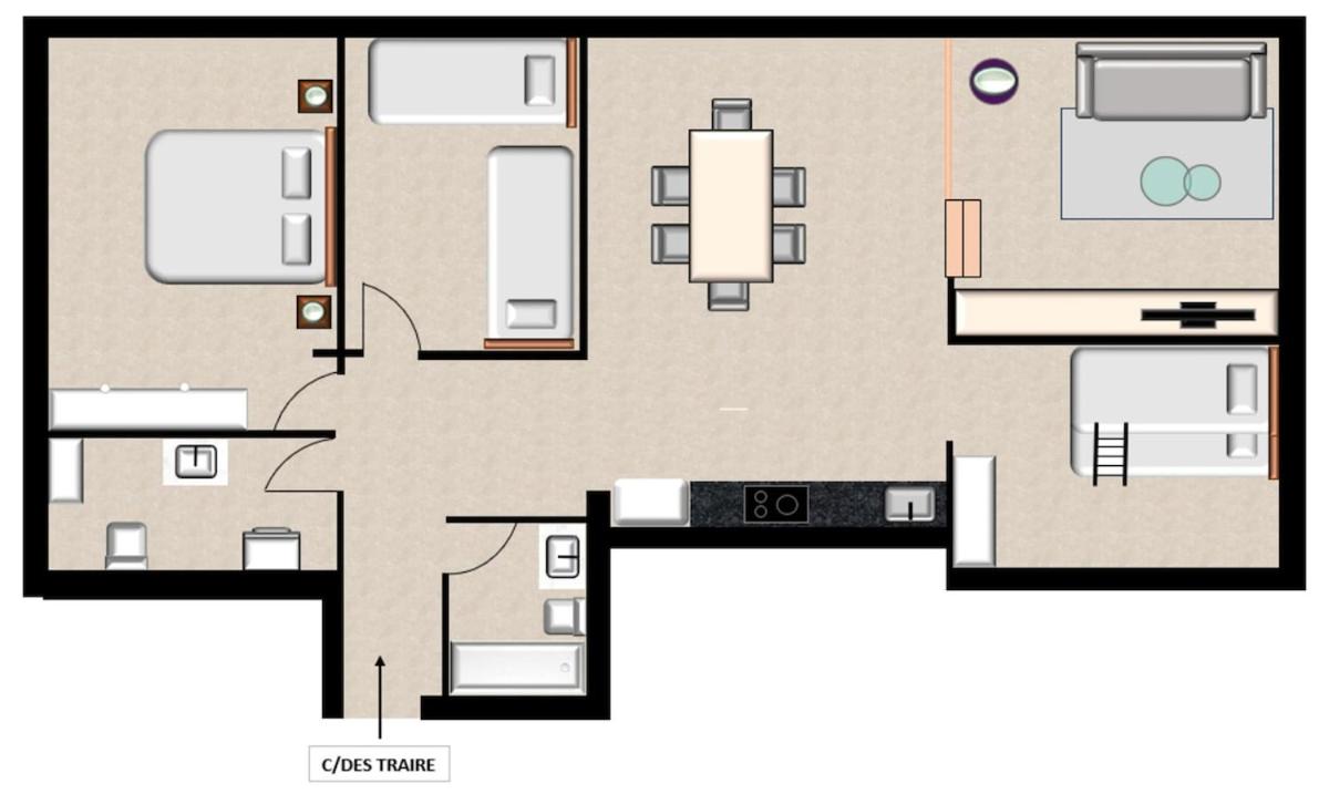 TRAIRE - Apartamento luminoso cerca del centro - Chambres d’hôtes Cadaqués