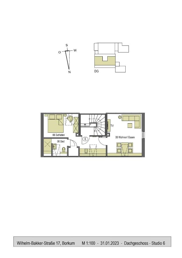 Pier17 Appartement 6 - B&B Borkum