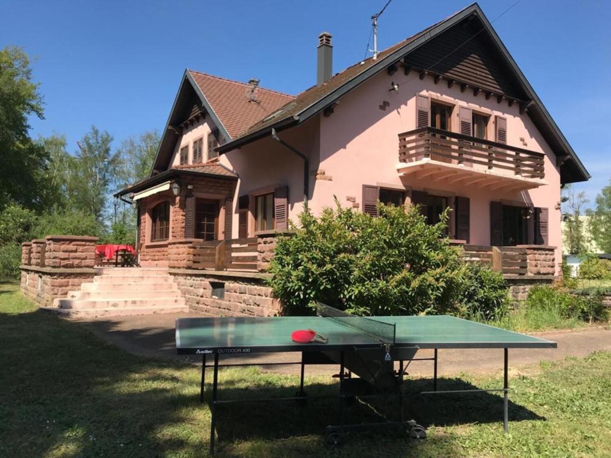 Grande Maison Familiale Piscine Tennis Parc Privé - B&B La Walck