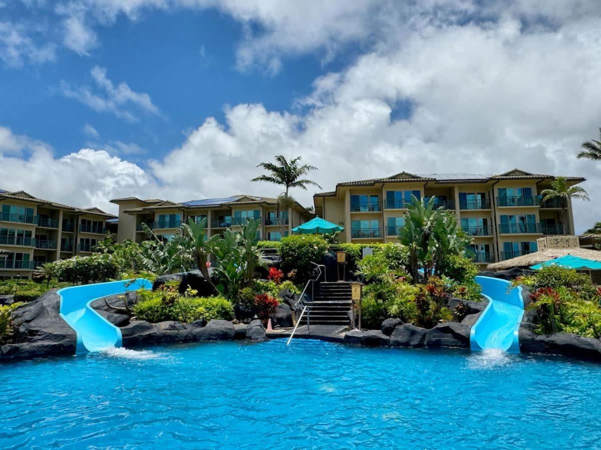 Waipouli F102 Stunning Beachfront Oasis & Pool - B&B Kapa‘a