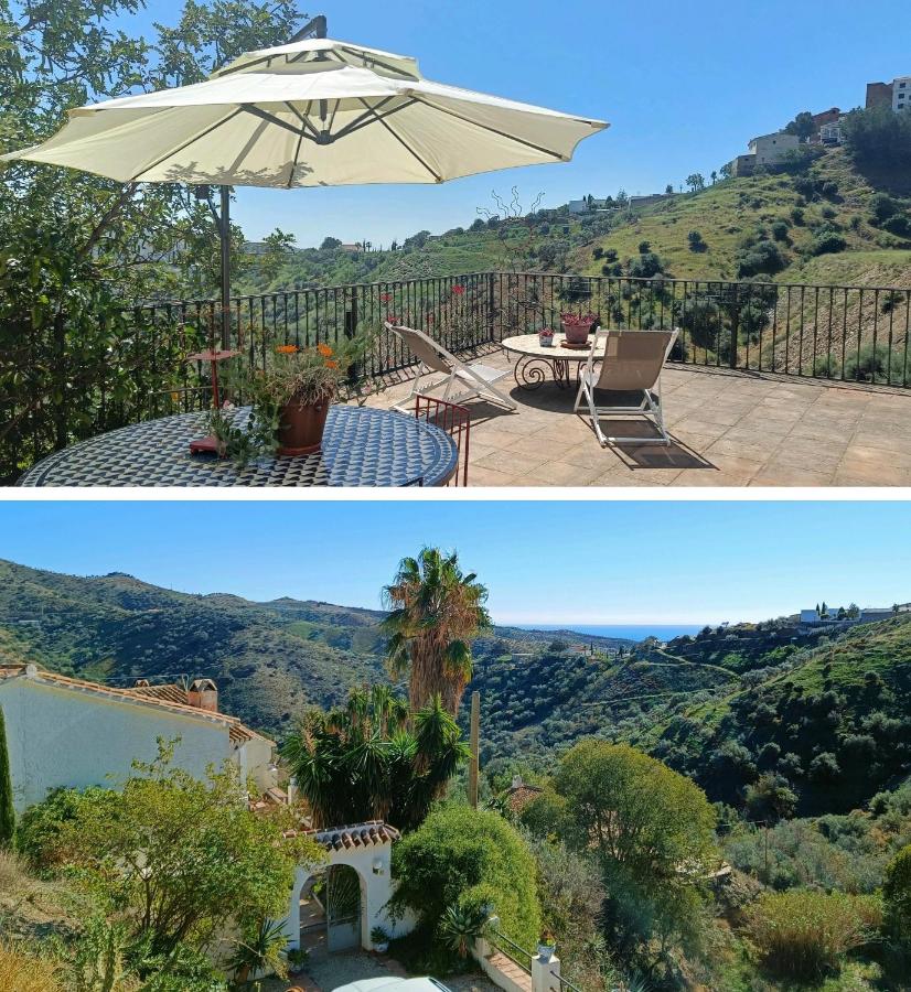 Luxury Spanish Villa with Sea View and Big Terrace - B&B Moclinejo