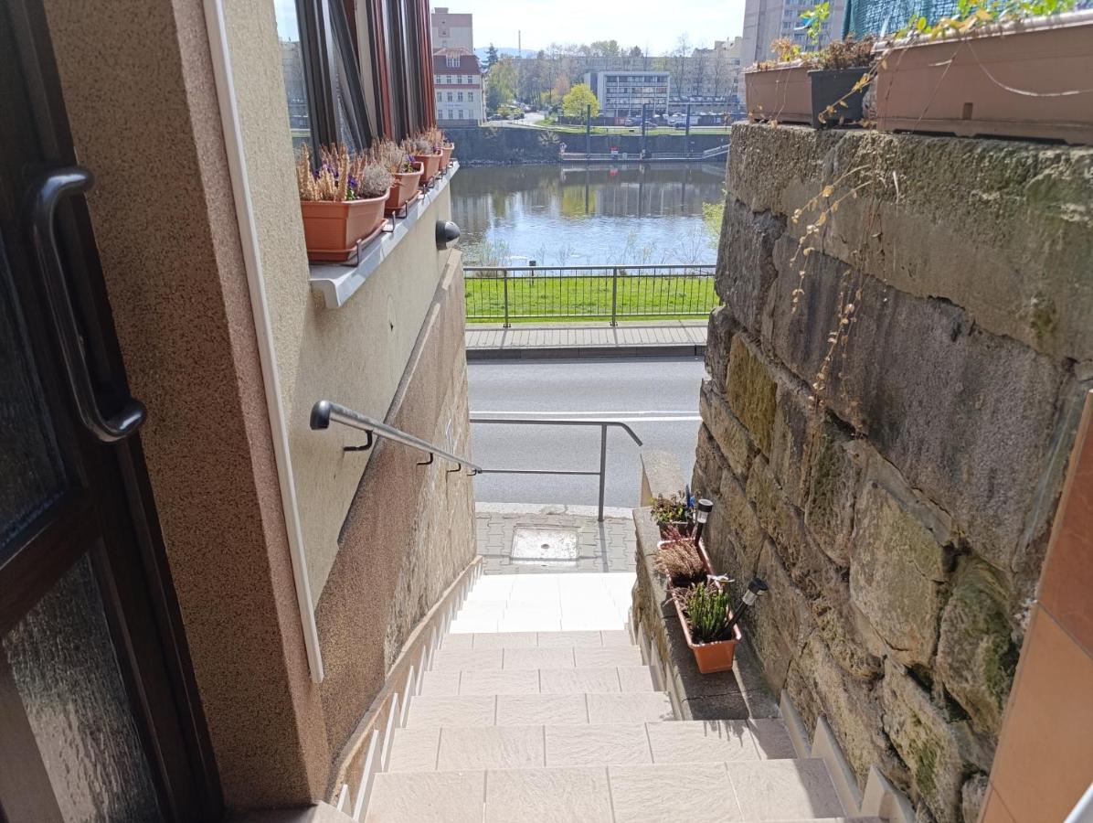 U Bocmana s výhledem na zámek a Labe - B&B Děčín