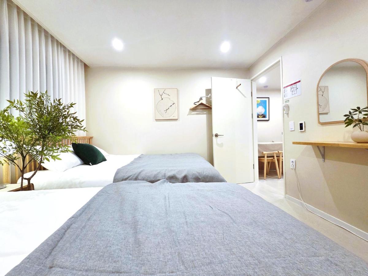 Hapjeong Stn 8min, 2BR 3Beds, Quiet Stay, Hongdae Area - B&B Seoul