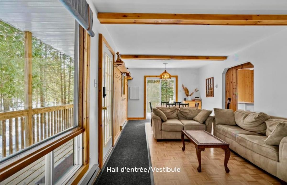 Petit bouleau - spa and electric charging station - B&B Mansonville