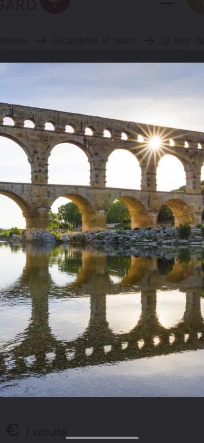 Maison Sernhac Pont du Gard Uzes Remoulin - Chambres d'hôtes Sernhac