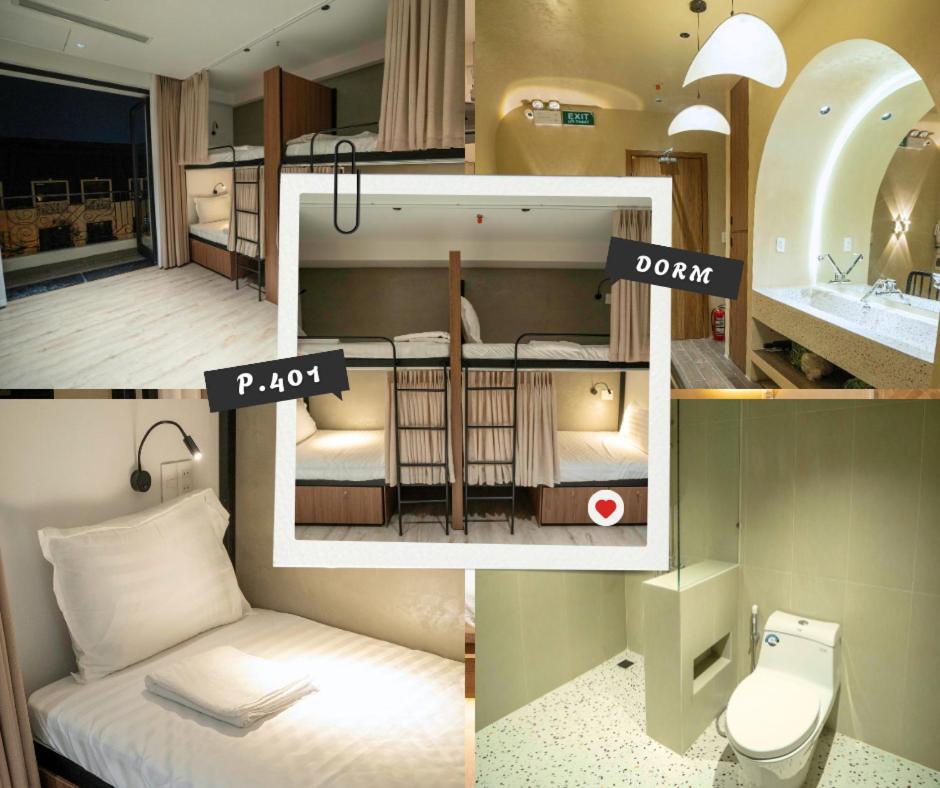 Bed in 8-Bed Dormitory Room