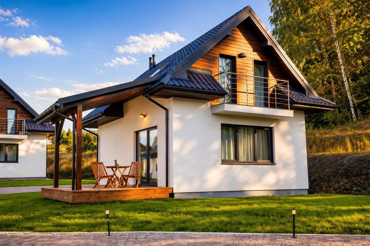 Panskiemisie Domki Całoroczne sauna jacuzzi - B&B Wetlina